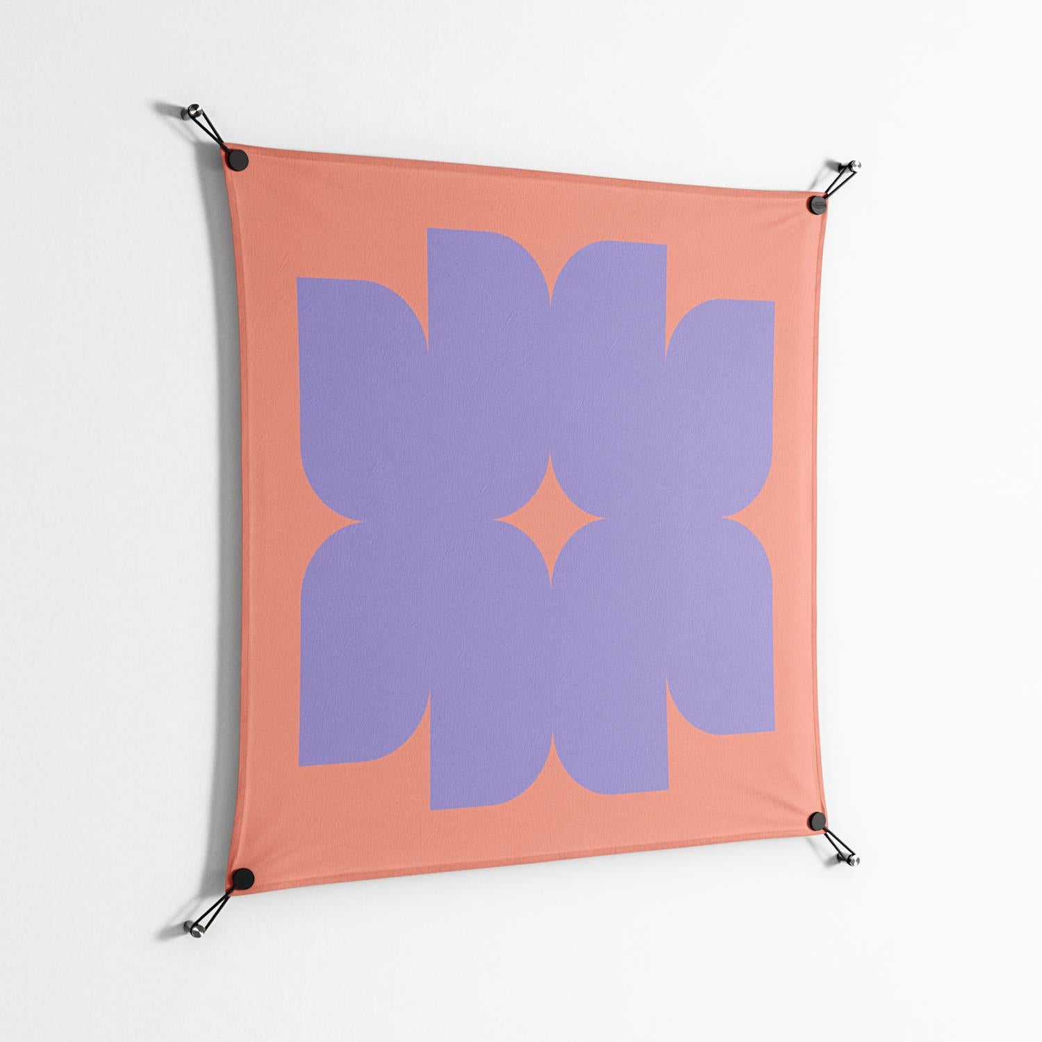 Stella - Work On Wall - Linus Lohoff - Black - 90 x 90 cm