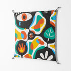 Alive - Work On Wall - Vratislav Pecka - Black - 90 x 90 cm