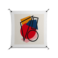 Fuerte - Work On Wall - Vratislav Pecka - Black - 90 x 90 cm