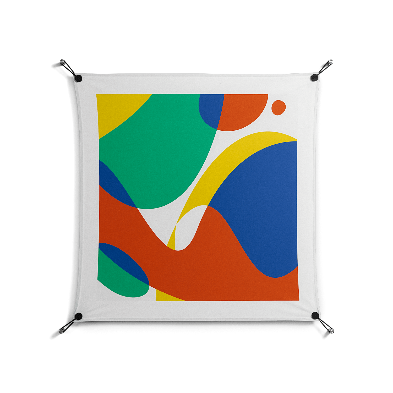 Vibrante Zoom - Work On Wall - Vratislav Pecka - Black - 90 x 90 cm