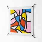 Yo - Work On Wall - Vratislav Pecka - Black - 90 x 90 cm