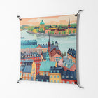 Gamla Stan - Work On Wall - Nur Rydberg - Black - 90 x 90 cm