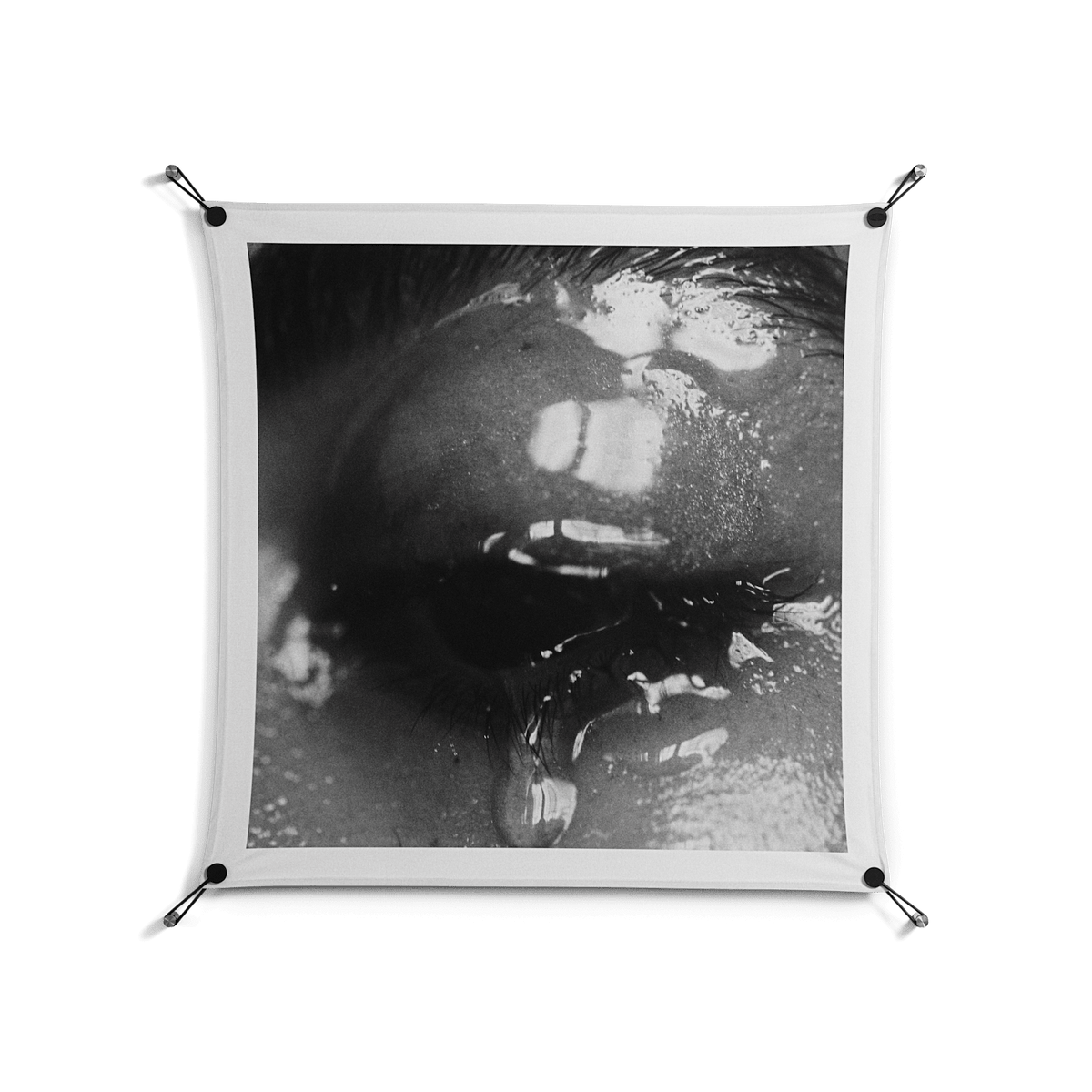 Gel - Work On Wall - Nadia Ryder - Black - 90 x 90 cm