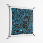 Blue Wotto - Work On Wall - Craig Watkins - Black - 90 x 90 cm
