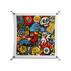 Vector Hell - Work On Wall - Craig Watkins - Black - 90 x 90 cm