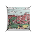 Badlands - Work On Wall - Wyatt Hersey - Black - 90 x 90 cm
