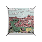 Badlands - Work On Wall - Wyatt Hersey - Black - 90 x 90 cm
