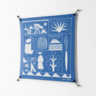 Tapestry - Work On Wall - Wyatt Hersey - Black - 90 x 90 cm