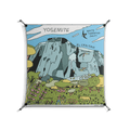 Yosemite - Work On Wall - Wyatt Hersey - Black - 90 x 90 cm