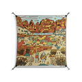 Zion - Work On Wall - Wyatt Hersey - Black - 90 x 90 cm