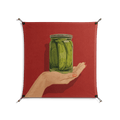Pickles - Work On Wall - Kristin Eriksson - Black - 90 x 90 cm