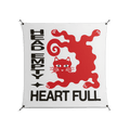 Heart Full - Work On Wall - Alexander Khabbazi - Black - 140 x 140 cm