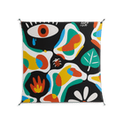 Alive - Work On Wall - Vratislav Pecka - Black - 140 x 140 cm