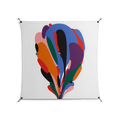 Balloons - Work On Wall - Vratislav Pecka - Black - 140 x 140 cm
