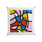 Yo - Work On Wall - Vratislav Pecka - Black - 140 x 140 cm
