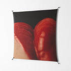 Red 3 - Work On Wall - Nadia Ryder - Black - 140 x 140 cm