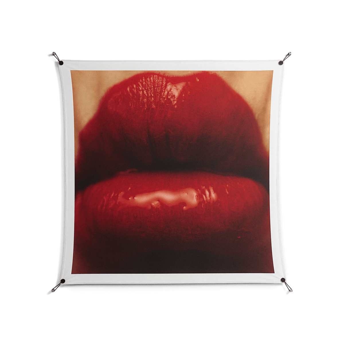 Red - Work On Wall - Nadia Ryder - Black - 140 x 140 cm