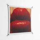 Red - Work On Wall - Nadia Ryder - Black - 140 x 140 cm