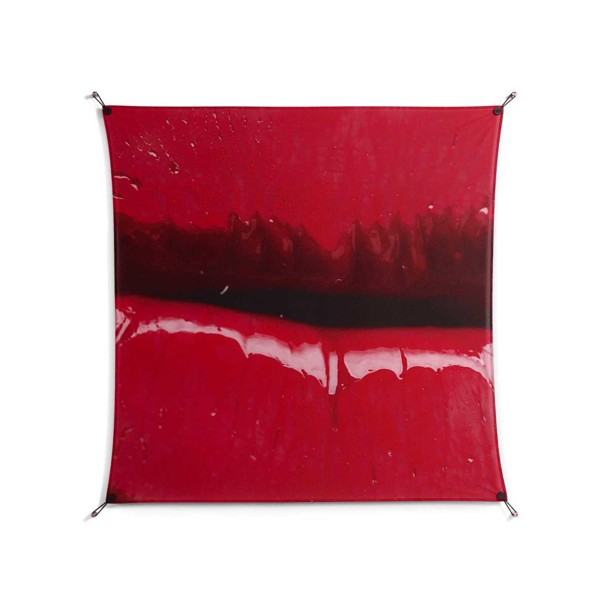 Squish - Work On Wall - Nadia Ryder - Black - 140 x 140 cm