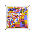 Family Hike - Work On Wall - Wyatt Hersey - Black - 140 x 140 cm