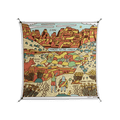 Zion - Work On Wall - Wyatt Hersey - Black - 140 x 140 cm