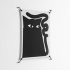 Black Cat - Work On Wall - Konrad Blaszczyk - Black - 70 x 100 cm
