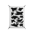 Black Birds - Work On Wall - Konrad Blaszczyk - Black - 70 x 100 cm