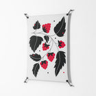 Raspberry - Work On Wall - Konrad Blaszczyk - Black - 70 x 100 cm