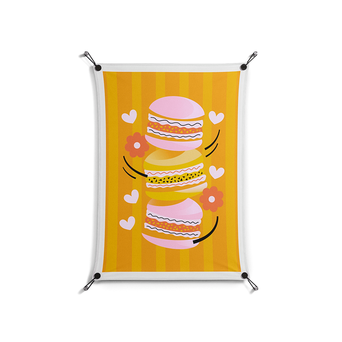 Cake - Work On Wall - Heather Zhou - Black - 70 x 100 cm