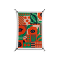 Flower B - Work On Wall - Heather Zhou - Black - 70 x 100 cm