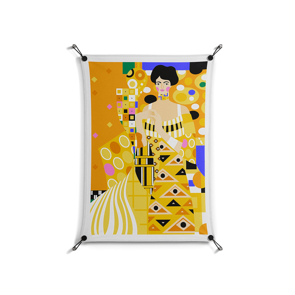 Klimt - Work On Wall - Heather Zhou - Black - 70 x 100 cm