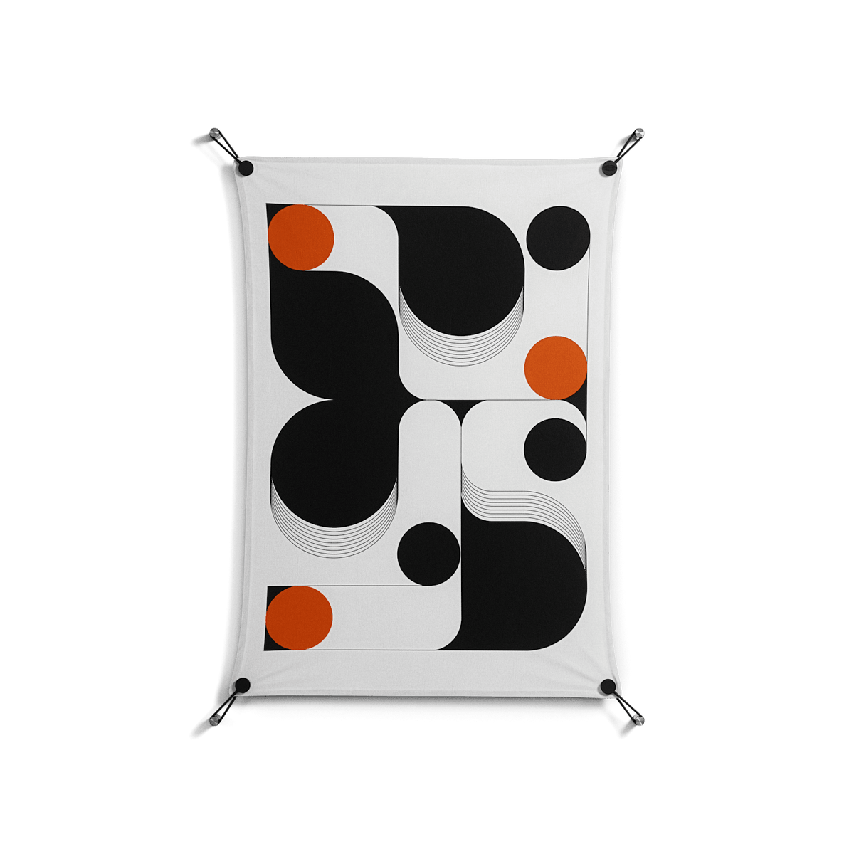 Conserto2 - Work On Wall - Vratislav Pecka - Black - 70 x 100 cm