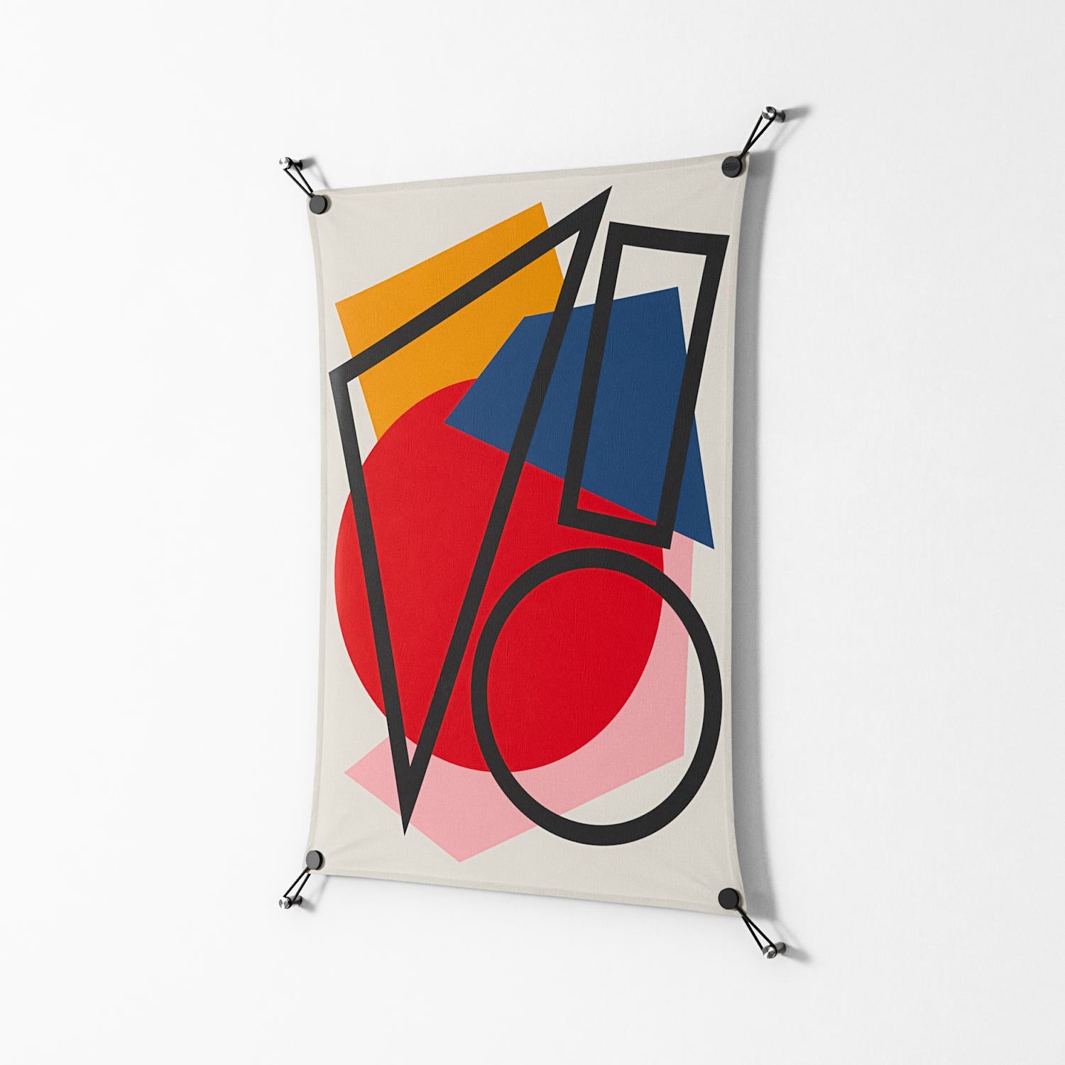 Fuerte - Work On Wall - Vratislav Pecka - Black - 70 x 100 cm