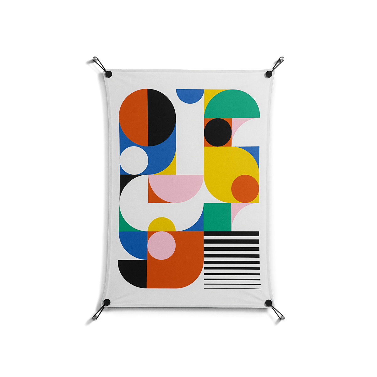 Murano - Work On Wall - Vratislav Pecka - Black - 70 x 100 cm