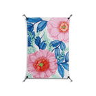 Pink Anemones - Work On Wall - Katie O’Shea - Black - 70 x 100 cm