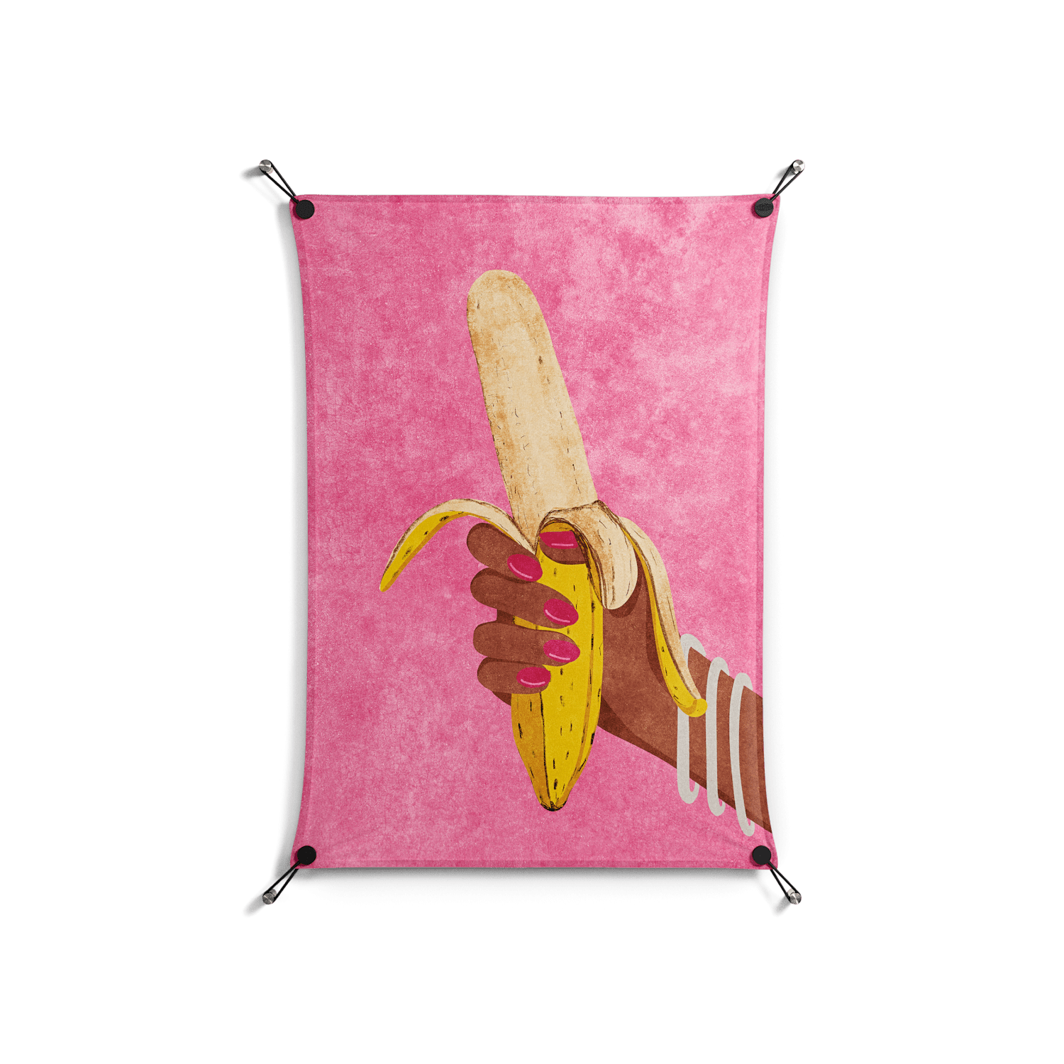 Banana - Work On Wall - Raissa Oltmanns - Black - 70 x 100 cm