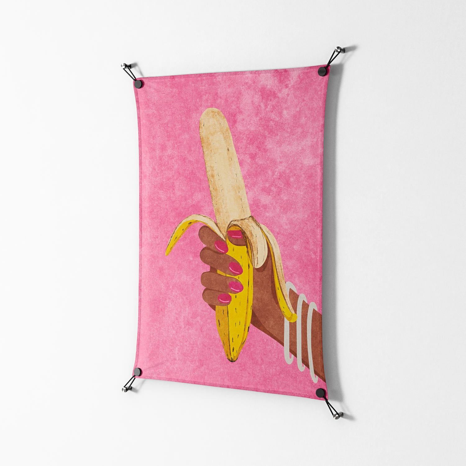 Banana - Work On Wall - Raissa Oltmanns - Black - 70 x 100 cm