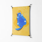 Fat Cat - Work On Wall - Raissa Oltmanns - Black - 70 x 100 cm