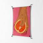 Fruit Love Pink - Work On Wall - Raissa Oltmanns - Black - 70 x 100 cm