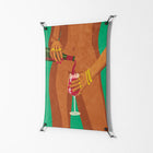 Wine and Me - Work On Wall - Raissa Oltmanns - Black - 70 x 100 cm