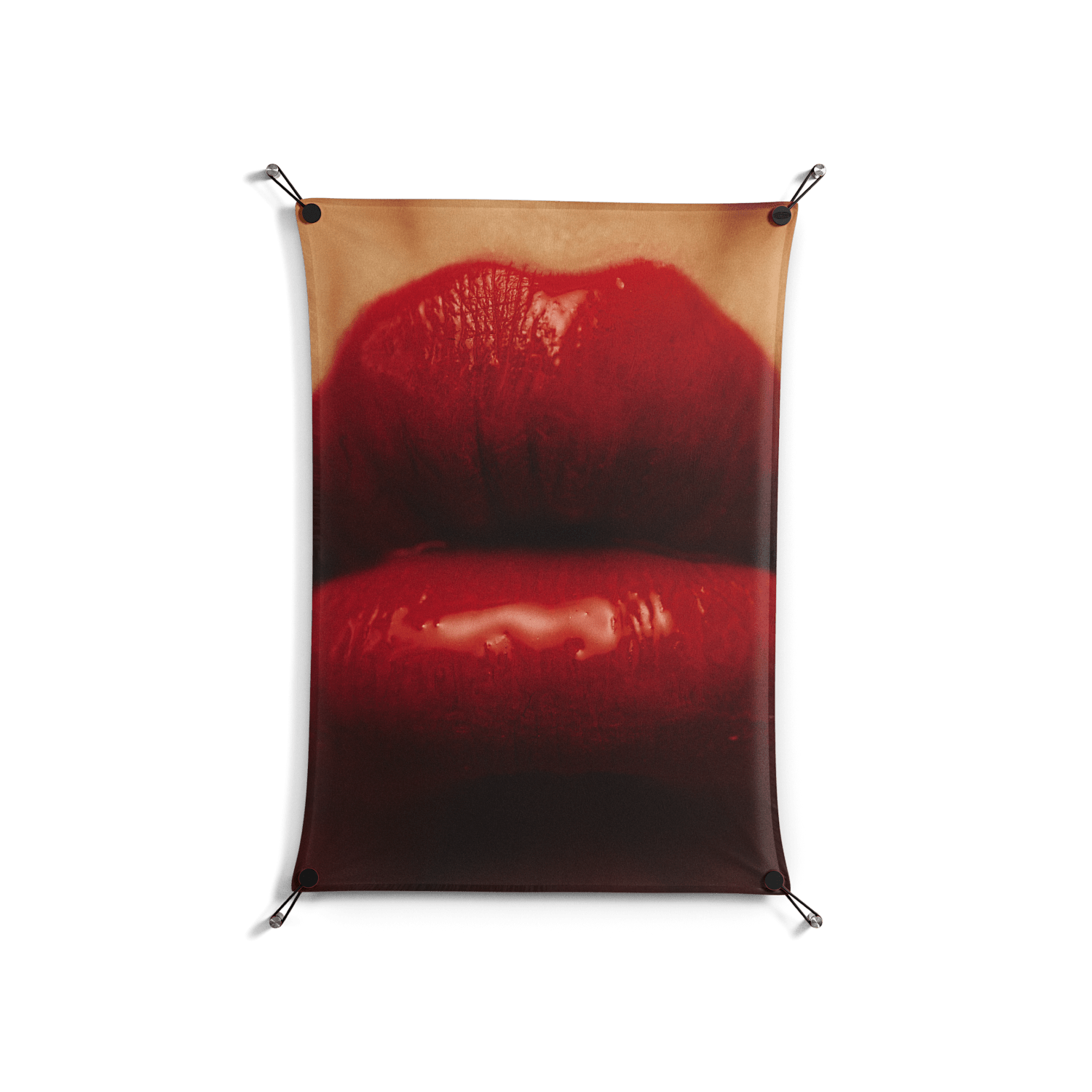 Red - Work On Wall - Nadia Ryder - Black - 70 x 100 cm