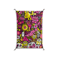 Pinky & Yellow - Work On Wall - Craig Watkins - Black - 70 x 100 cm