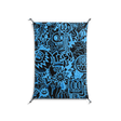 The Blue Line - Work On Wall - Craig Watkins - Black - 70 x 100 cm