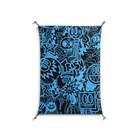 The Blue Line - Work On Wall - Craig Watkins - Black - 70 x 100 cm