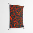 Wottosque Red - Work On Wall - Craig Watkins - Black - 70 x 100 cm