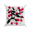 Cherry - Work On Wall - Konrad Blaszczyk - Silver - 70 x 70 cm
