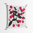 Cherry - Work On Wall - Konrad Blaszczyk - Silver - 70 x 70 cm