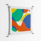 Vibrante Zoom - Work On Wall - Vratislav Pecka - Silver - 70 x 70 cm
