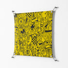 What a Mess - Work On Wall - Craig Watkins - Silver - 70 x 70 cm