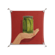 Pickles - Work On Wall - Kristin Eriksson - Silver - 70 x 70 cm